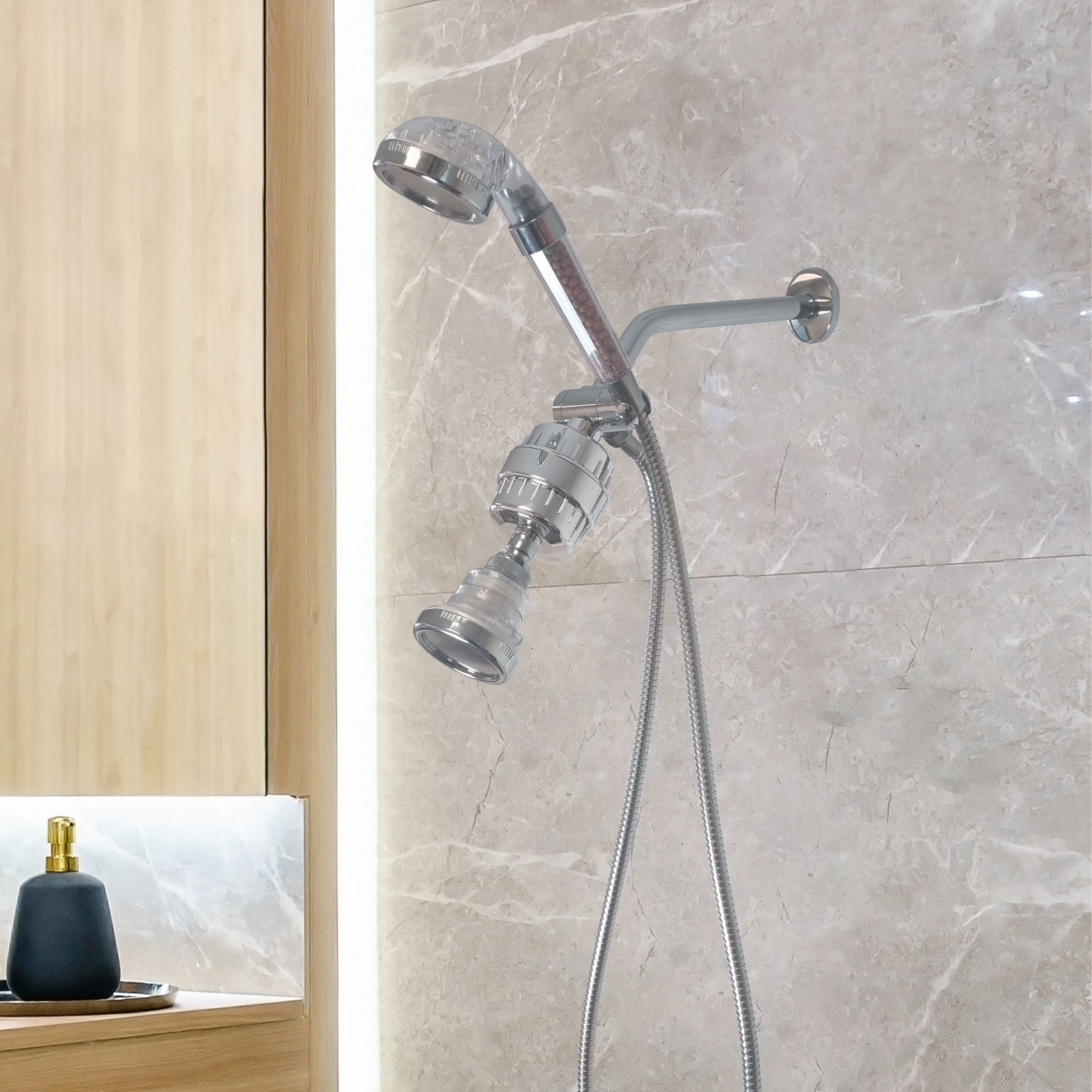 Ekologiczna głowica prysznicowa nr 1 pod wysokim ciśnieniem