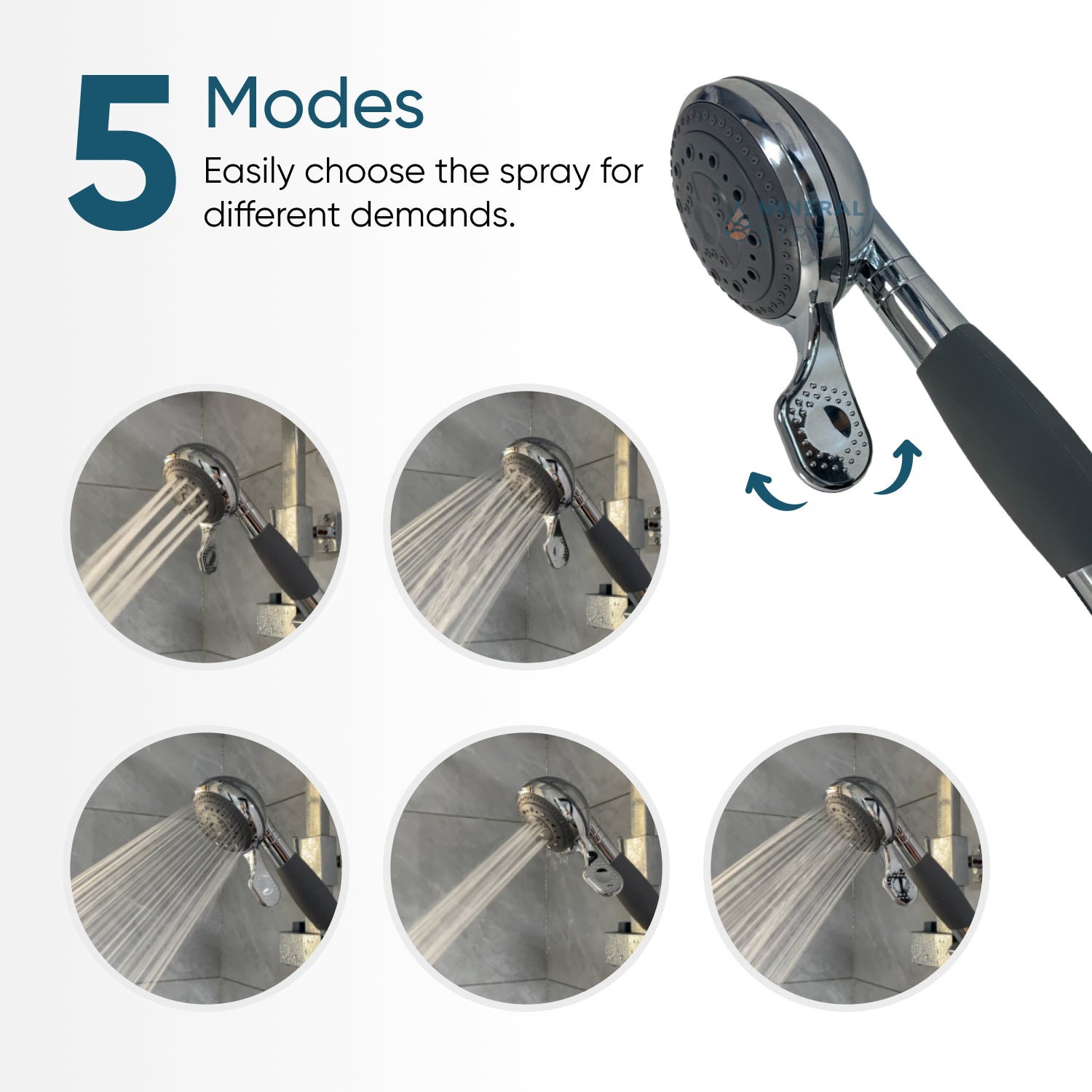 Wspomagający prysznic dla osób starszych