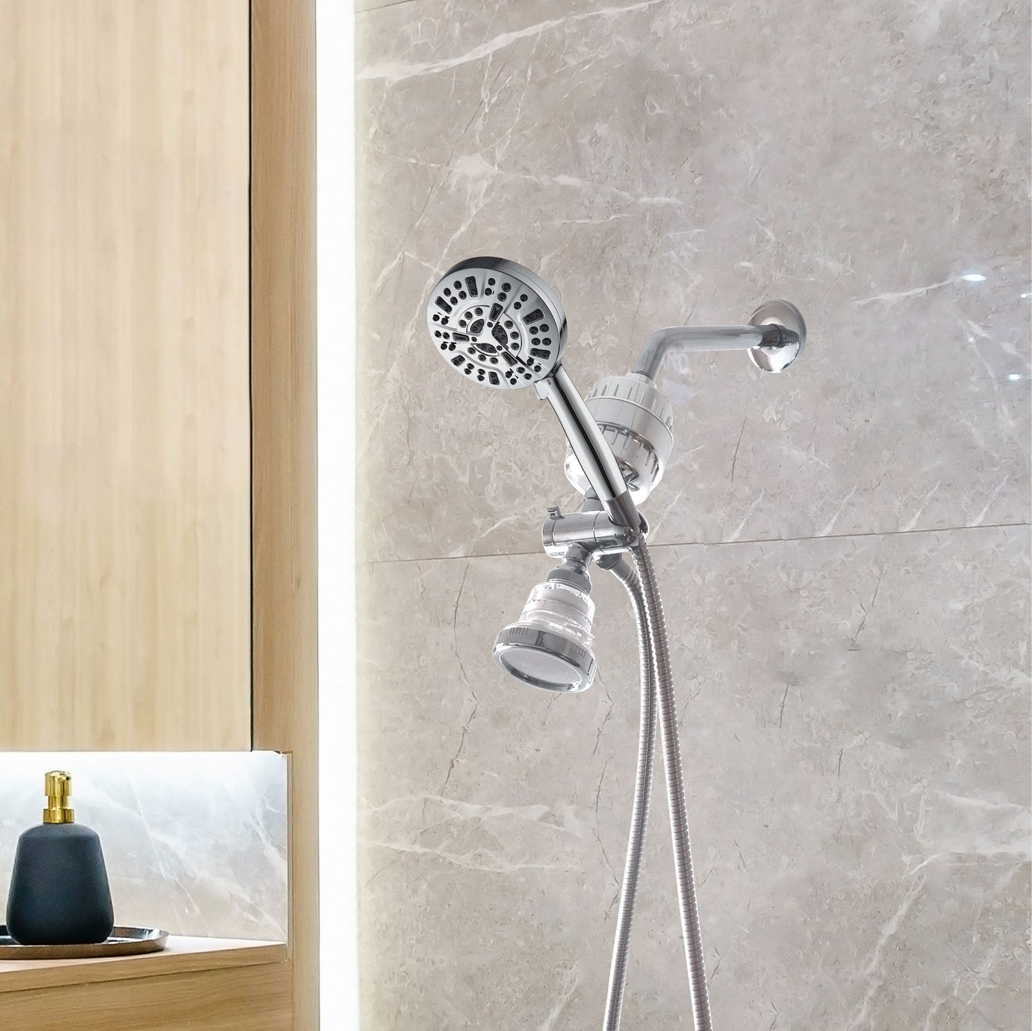 Podwójny system prysznicowy Luxe 10 Mode