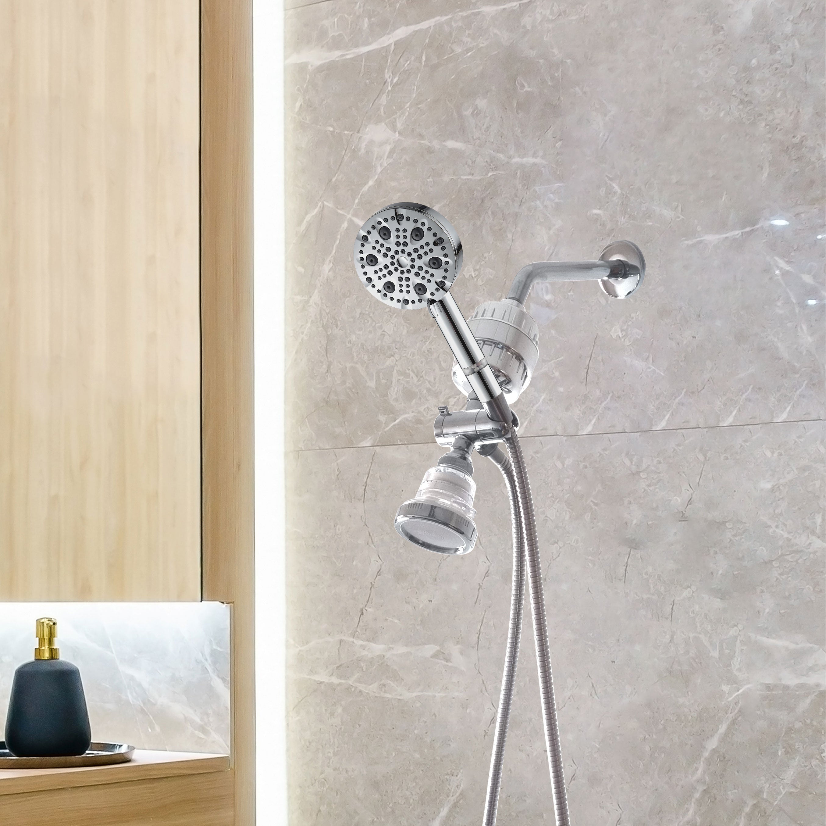 System podwójnego prysznica Luxe 9