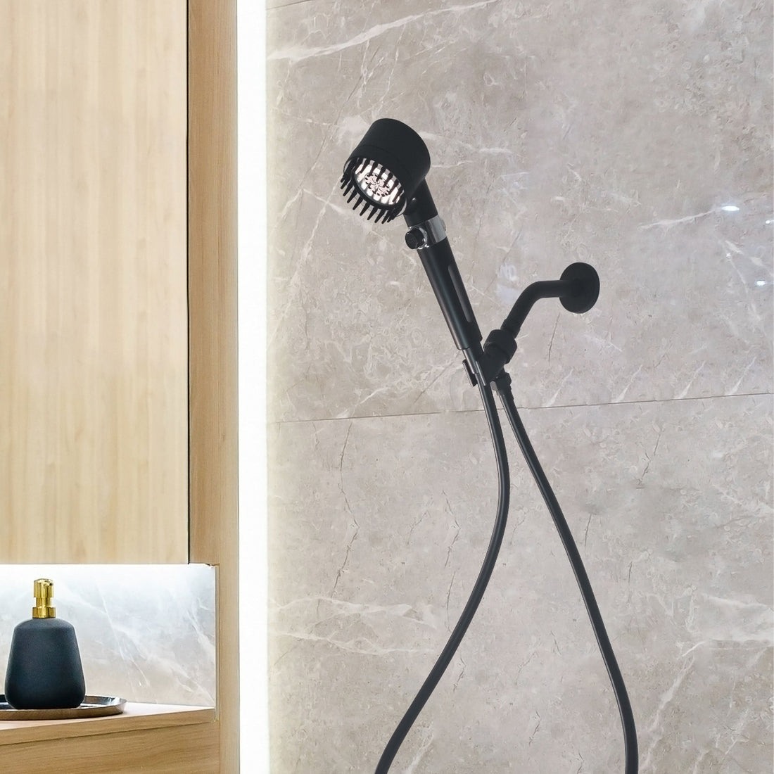 Ultimate Shower Massage Head Shower Essentials Kit