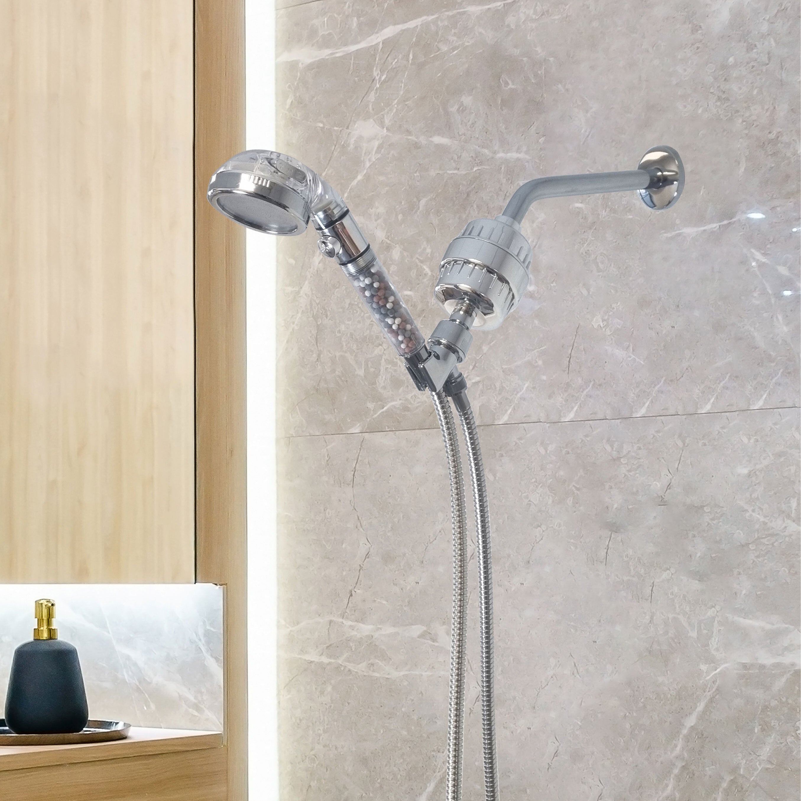 MineralStream ™ Ionic Shower Head 2.0