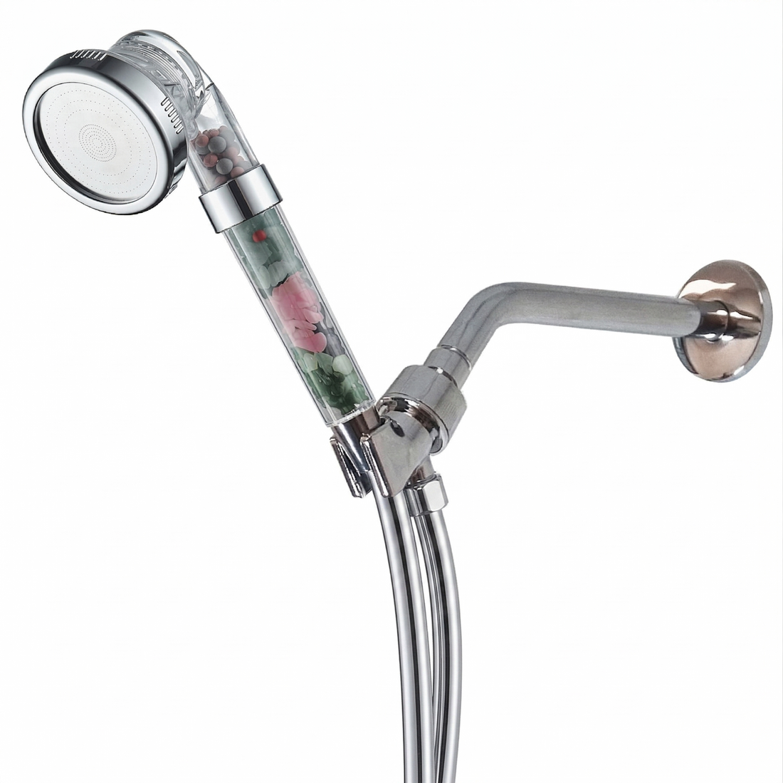 Zestaw Chakra: Słuchawka prysznicowa i akcesoria