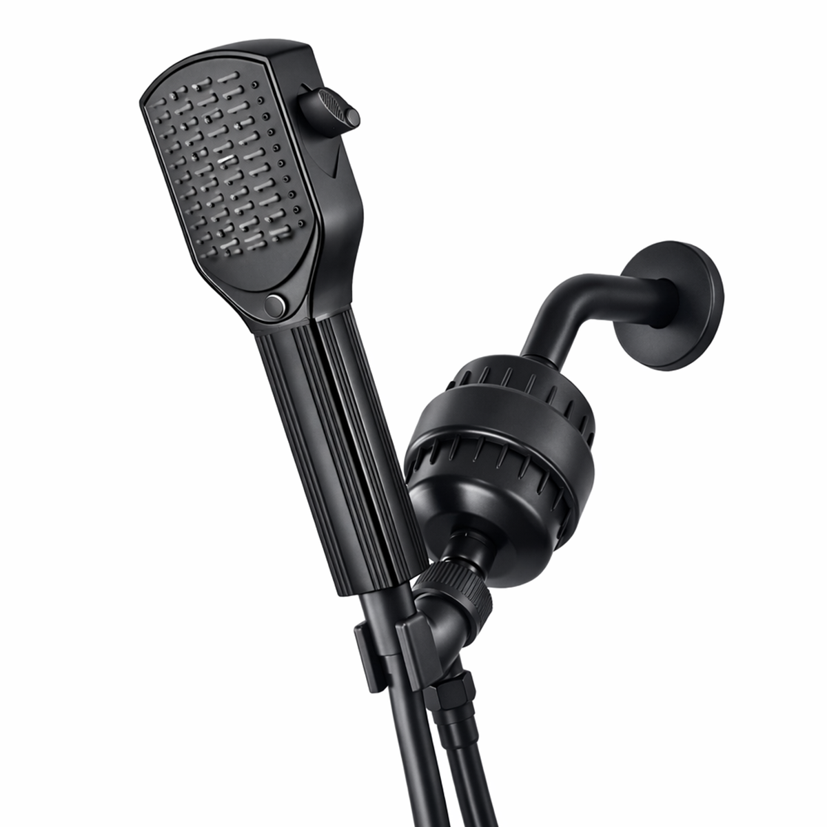 Kompletny zestaw prysznicowy z grzebieniem rozczesującym