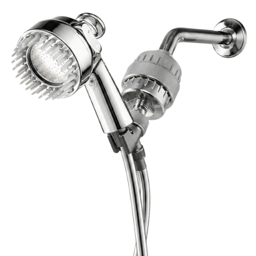 DOUBLE FILTRATION, COMPLETE SHOWER SETUP