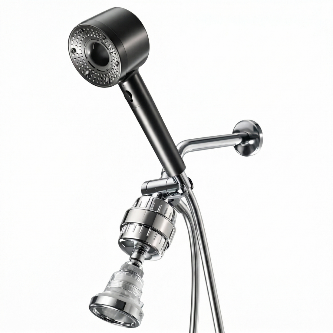 Hey Pure Filtered Dual - nowoczesna słuchawka prysznicowa