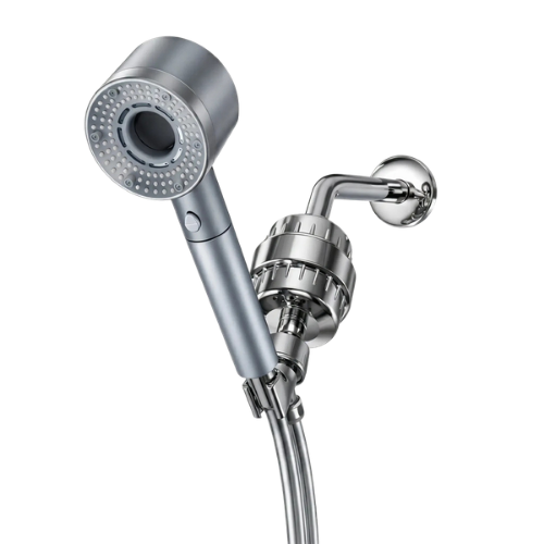 DOUBLE FILTRATION, COMPLETE SHOWER SETUP