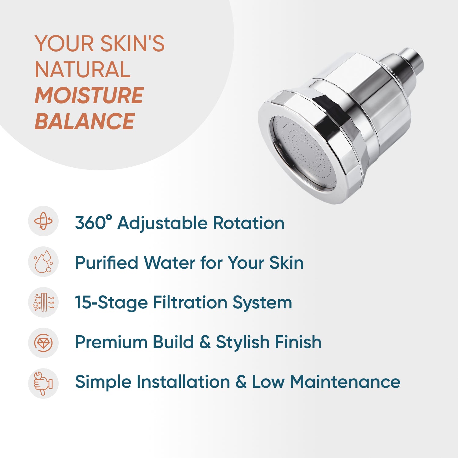 SkinPro - najbardziej zaawansowany filtrowany prysznic