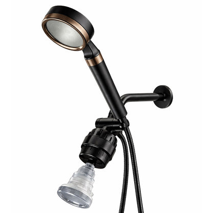 MineralStream™ BLACK – Podwójny system prysznicowy z witaminą C